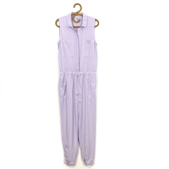Young Fabulous & Broke | Lavender Sleeveless Jumpsuit Size M - Picture 1 of 8